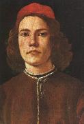 Sandro Botticelli Portrait of a Young Man_b oil on canvas
